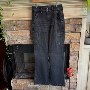 PAIGE Women’s Dark Gray Relaxed Jeans